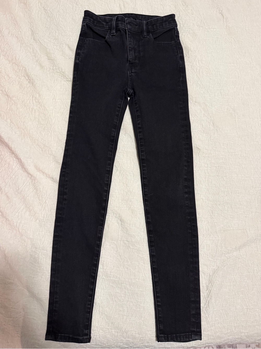 American Eagle Outfitters Black Skinny High-Rise Jeans